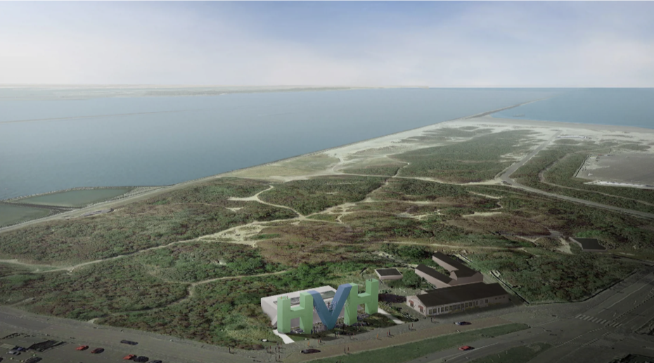 Havenloods: Diorama Nieuwe Waterweg ‘De Nachtwacht van Rotterdam’ is binnenkort voor iedereen te zien op uitkijkpunt ontworpen door MVRDV